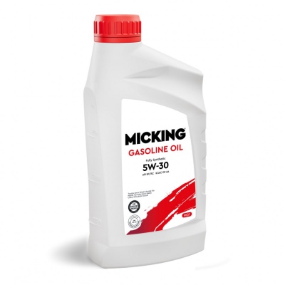 Масло моторное синтетическое Micking Gasoline Oil MG1 5W-30  API SP/RC, 1л.